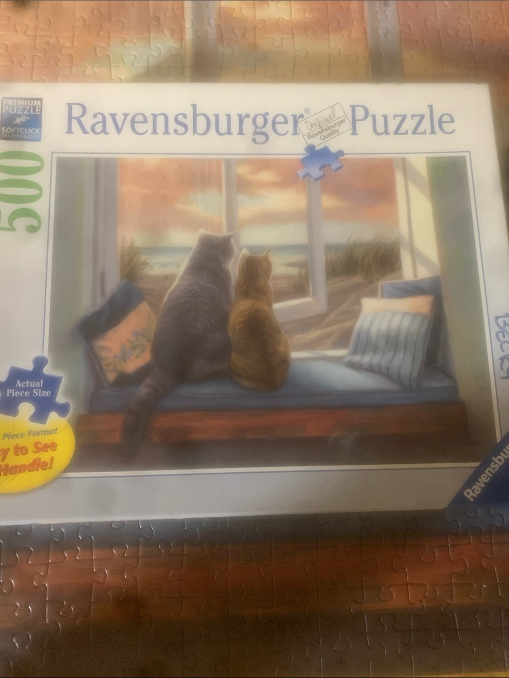 Puzzle by Ravensburger. 500ct. Window Buddies